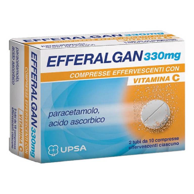 EFFERALGAN*20CPR EFF 330+200MG