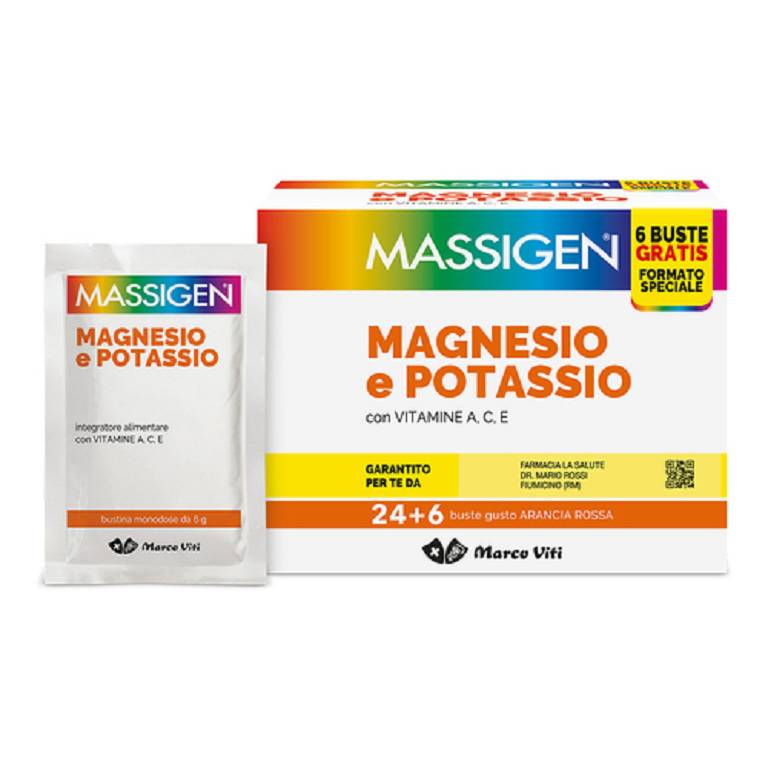 MASSIGEN MAGNESIO/POT 24+6BUST