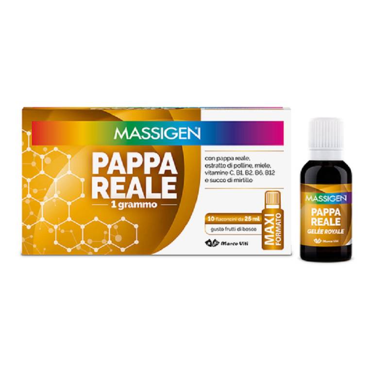 MASSIGEN PAPPA REALE 10FL 25ML